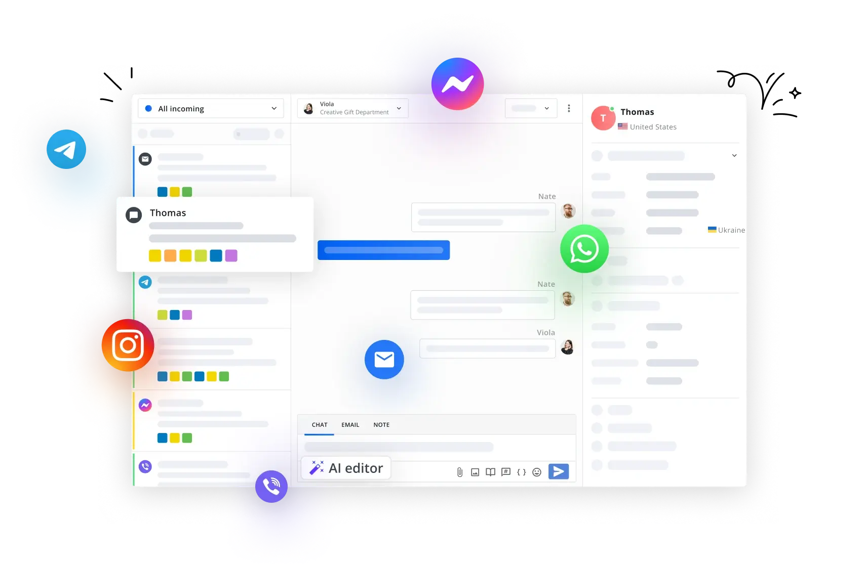 Knowledge base and widget